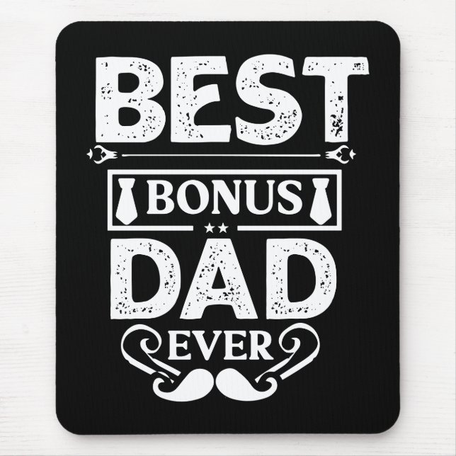 Mousepad Melhor Pai de Bônus Nunca (Frente)