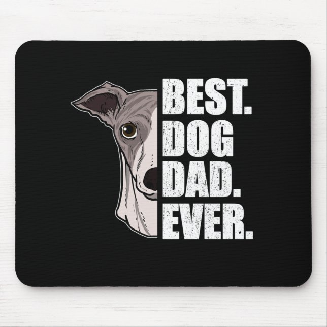 Mousepad Melhor Pai De Cachorro Alguma Vez (Frente)