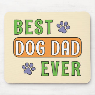 Mousepad Melhor Pai de Cachorro de Todos os Tempos