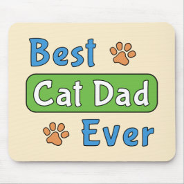 Mousepad Melhor Pai de Gato de Todos os Tempos
