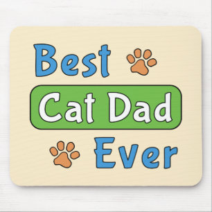 Mousepad Melhor Pai de Gato de Todos os Tempos