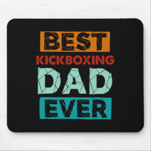 Mousepad Melhor Pai de Kickboxing de Todos os Tempos Pai de