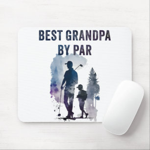 Mousepad Melhor Pai De Par - Engraçados Pais De Golfe Sarcá