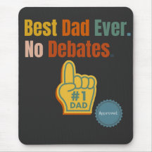 Melhor Pai De Sempre. Sem Debate. Pasta de Mouse d