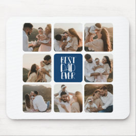 Mousepad Melhor Pai de Todos os Tempos 8 Foto Escrita à Mão