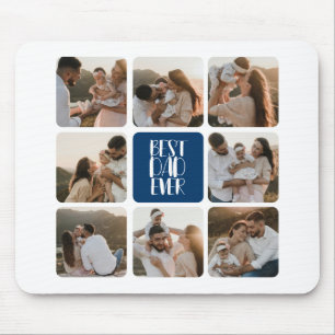 Mousepad Melhor Pai de Todos os Tempos 8 Foto Escrita à Mão