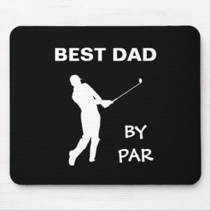 Mousepad Melhor Pai Do Dia de os pais Par Golf Pai Golfer P