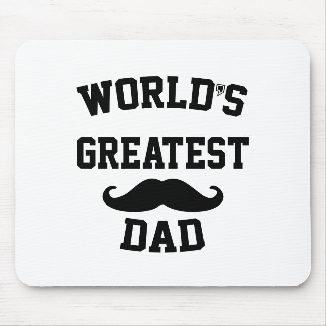 Mousepad Melhor pai do mundo (Frente)