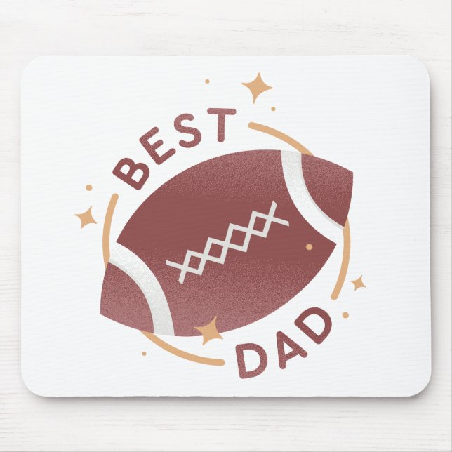 Mousepad Melhor Pai Futebol  (Frente)