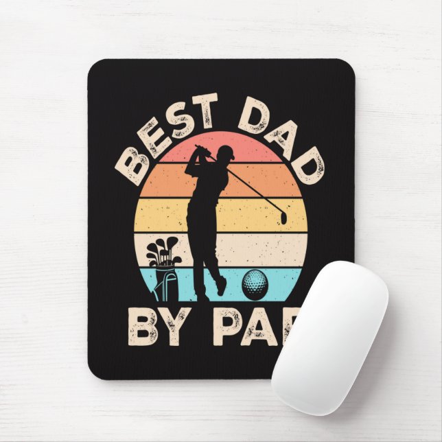Mousepad Melhor Pai Pelo Golfe Par (Com mouse)