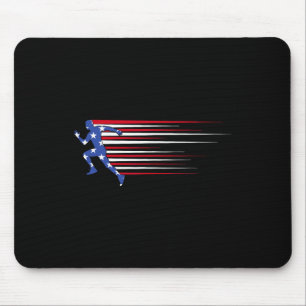 Mousepad Melhor Presente Da Equipe De Atletismo Da Bandeira