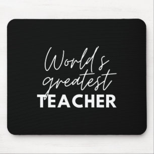 Mousepad Melhor Professor do Mundo Engraçado Orgulhoso Apre