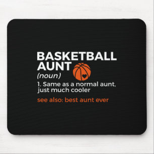 Mousepad Melhor Tia De Definição De Tia De Basquete Diverti