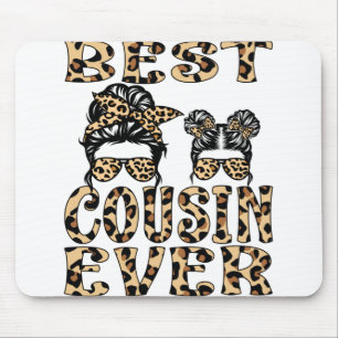 Mousepad Melhor Xadrez Primo Ever Leopardo Dia de as mães