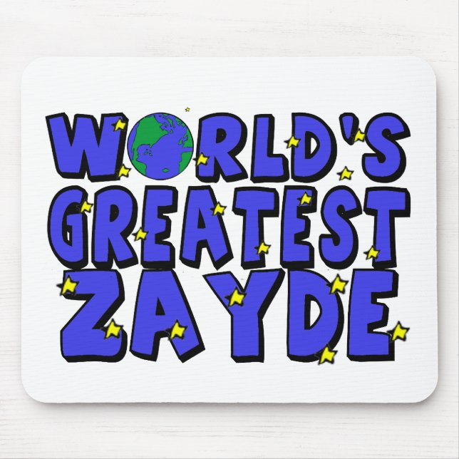 Mousepad Melhor Zayde do Mundo (Frente)