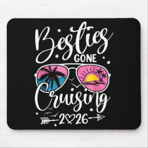 Mousepad Melhores Amigas de Cruzeiro 2026 Arte Gráfica Femi