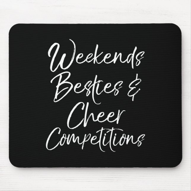 Mousepad Melhores Amigas de Fim de Semana e Concurso de Ani (Frente)