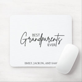 Mousepad Melhores Avós Minimalistas Modernos Nunca