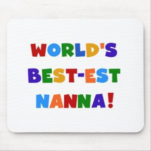 Mousepad Melhores Camisetas Nanna de Nanna de Ninho Brilho