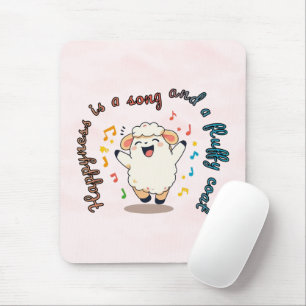 Mousepad Melody in Wool