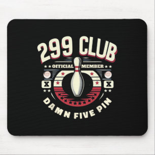 Mousepad Membro Oficial do Clube 299 Humor Funny Cinco Pi