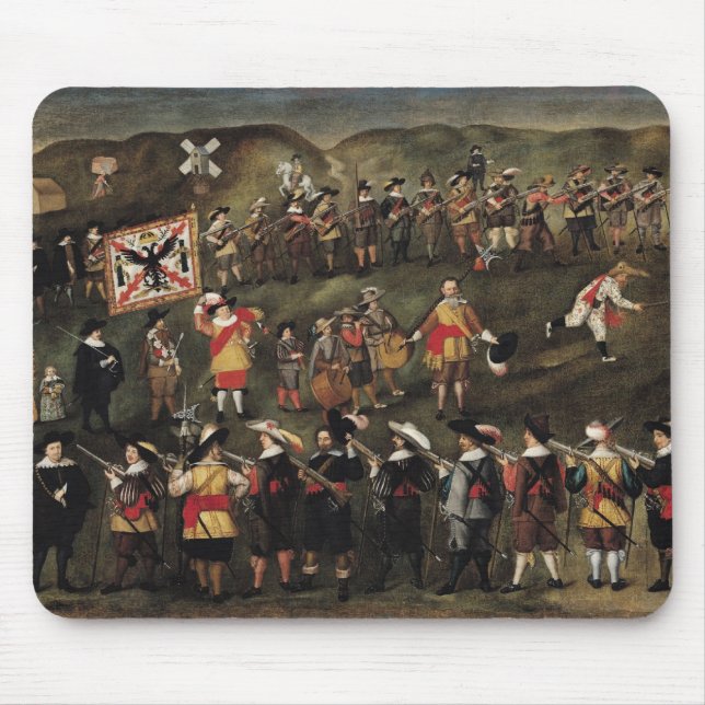Mousepad Membros da fraternidade de St. Barbara (Frente)