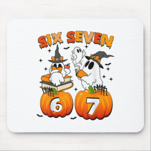Mousepad Meme Assombrado 67 Seis Sete 6-7 Piada Divertida d