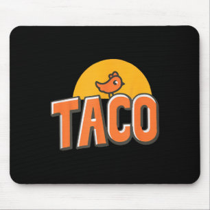 Mousepad Meme de Frango Engraçado Taco da Moda Trump Sempre