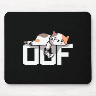 Mousepad Meme de Gamer Noob Cultura da Internet Gato Gamer
