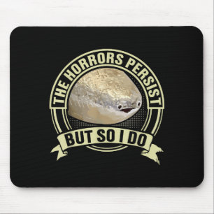 Mousepad Meme de Peixe Sacabambass Engraçado Horrores Persi