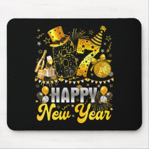 Mousepad Meme Divertido 67 Feliz Ano Novo 2026 Família Six