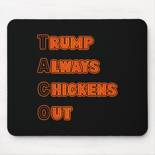 Mousepad Meme do Trump Sempre se Esquiva (Frente)
