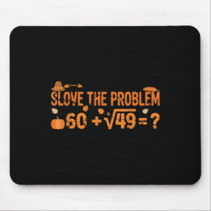 Mousepad Meme Engraçado 67 Matemática Dia de Ação de Graças
