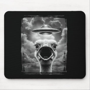 Mousepad Meme engraçado de Ação de Graças de peru alienígen