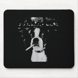 Mousepad Meme engraçado de cachorro fumando