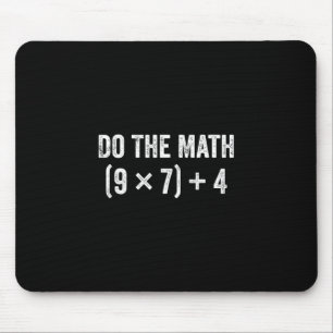 Mousepad Meme Engraçado Faça a Matemática 67