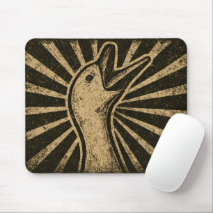 Mousepad Meme Galinha do Pato Engraçado Honk Goose