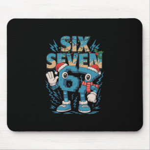 Mousepad Meme Infantil 67 Seis Sete 6 7 Brainrot Italiano C