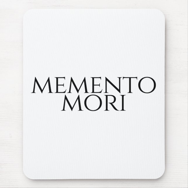 Mousepad Memento Mori (Frente)