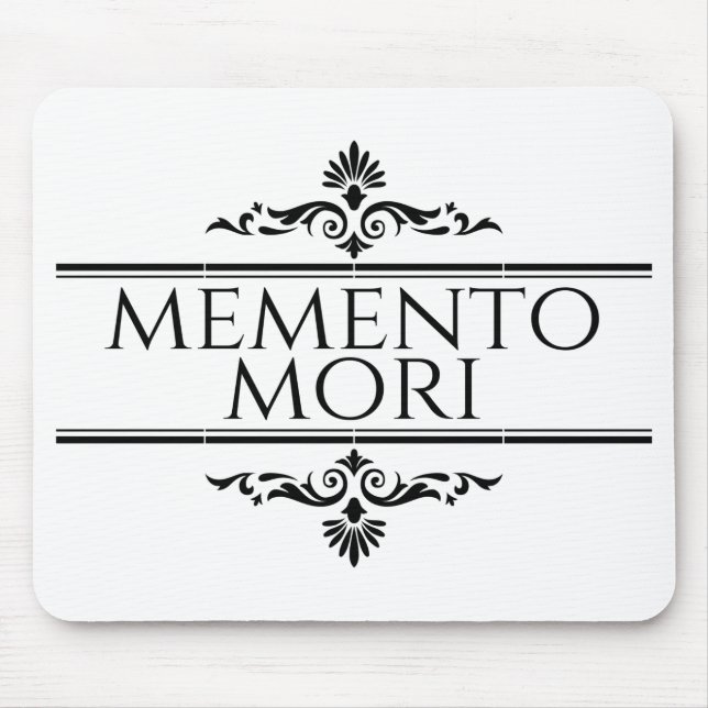 Mousepad Memento Mori (Frente)