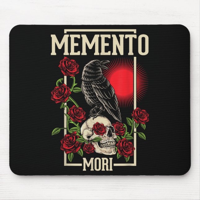 Mousepad Memento Mori Stoicismo Filosofia Stoic (Frente)