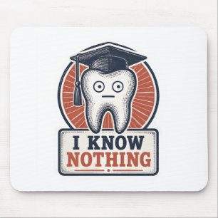 Mousepad Memes do Dente Engraçado Não Sei de Nada