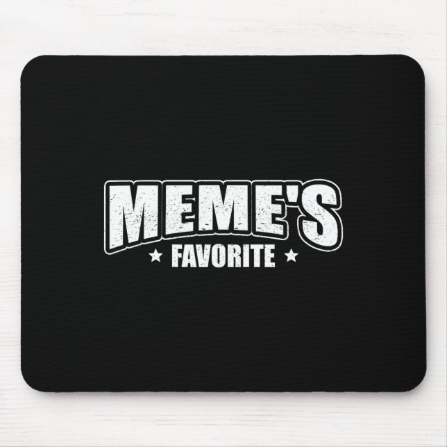 Mousepad Meme's Favorite  (Frente)