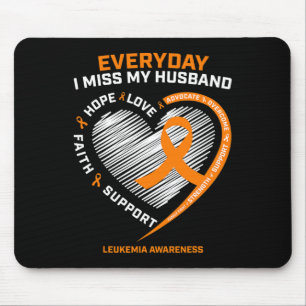 Mousepad Memória Ama Do Meu Marido Lembra Leucemia A