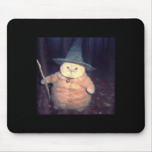 Mousepad Memória de Gato de Halloween do Assistente _1