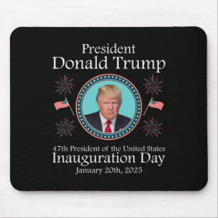 Mousepad Memória do Presidente Donald Trump Inauguration 20