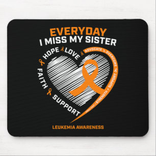 Mousepad Memória Em Memória Da Minha Irmã Leucemia Awaren
