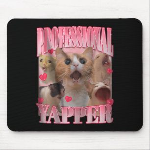 Mousepad Memória Engraçada de Gato Iapper Profissional