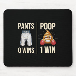 Mousepad Memória Poop Toilet Humor Poop Engraçado Dizendo C