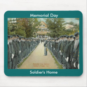 Mousepad Memorial Day Review Soldiers Home